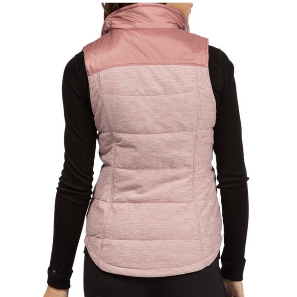 The North Face Pink Quilted woman's Vest - Picture 7 of 8